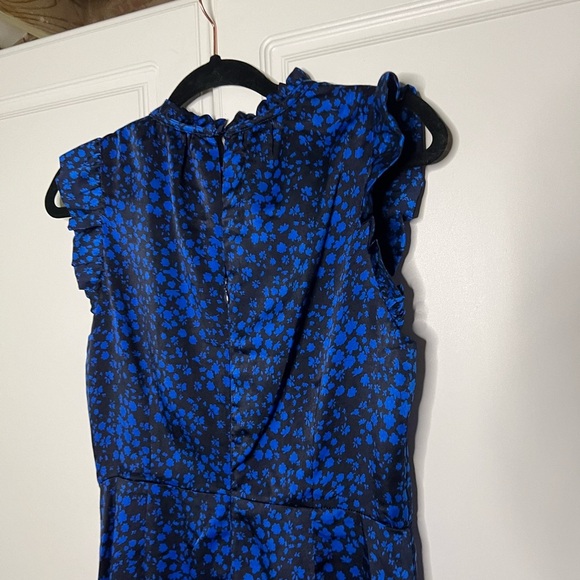 AQUA Flutter Sleeve Asymmetrical Dress - Picture 11 of 13